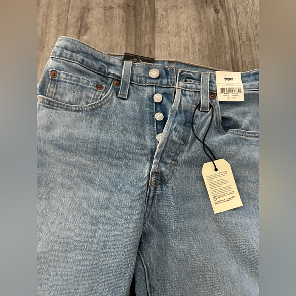 Levi's Women High Rise 501 Skinny Jeans - light wash Blue NTW - Picture 8 of 10